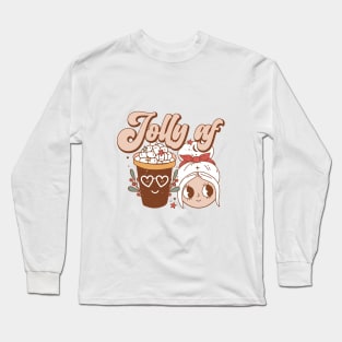 Jolly Af Christmas Long Sleeve T-Shirt